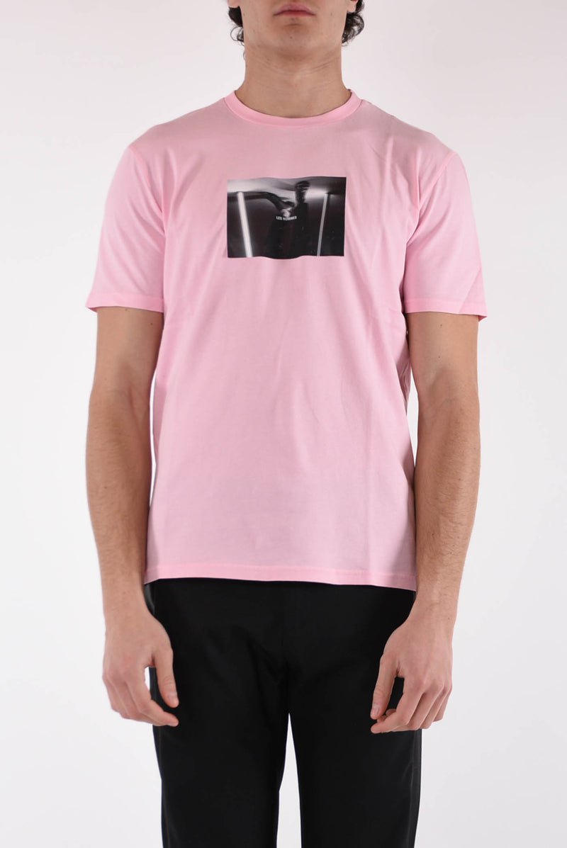 LES HOMMES T-shirt in cotone