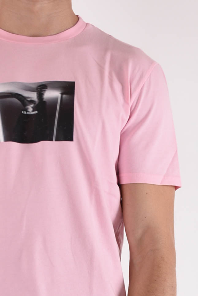 LES HOMMES T-shirt in cotone