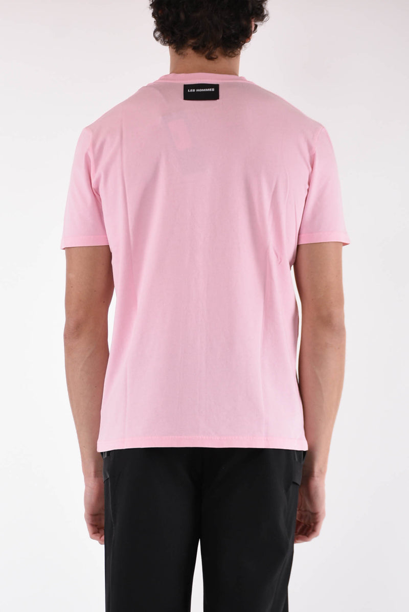 LES HOMMES T-shirt in cotone