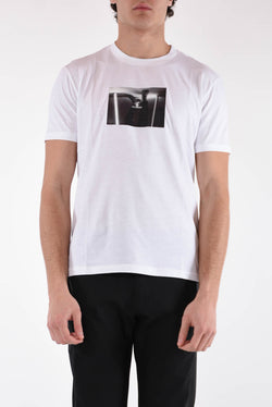 LES HOMMES T-shirt in cotone