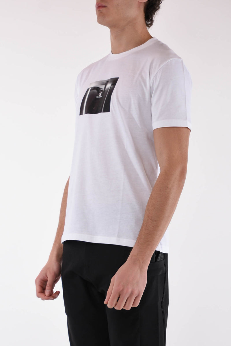 LES HOMMES T-shirt in cotone