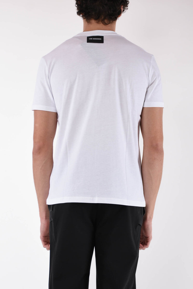 LES HOMMES T-shirt in cotone