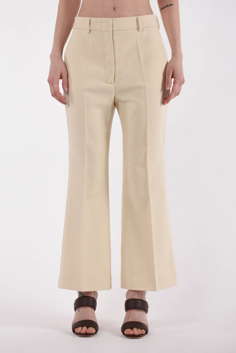 SPORTMAX pantaloni cropped modello genzana