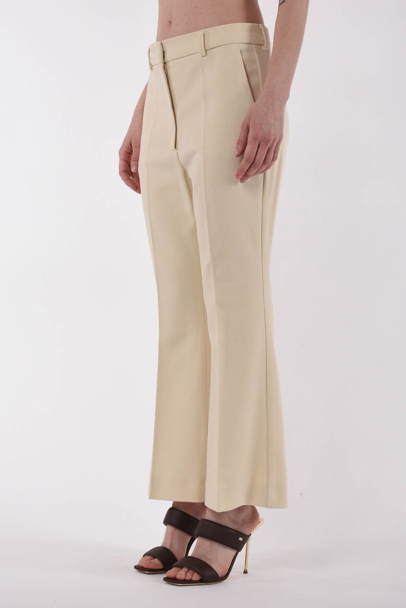 SPORTMAX pantaloni cropped modello genzana
