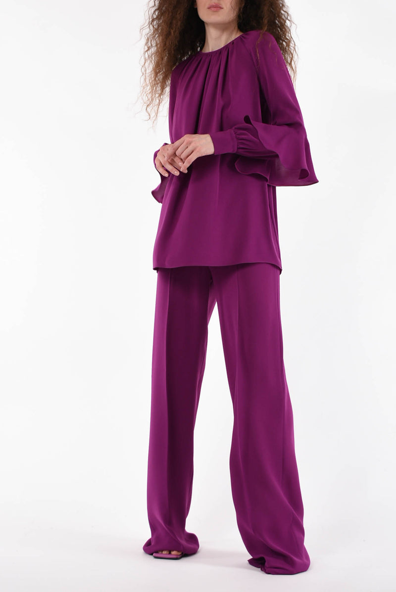 MAX MARA STUDIO pantaloni a palazzo modello livorno