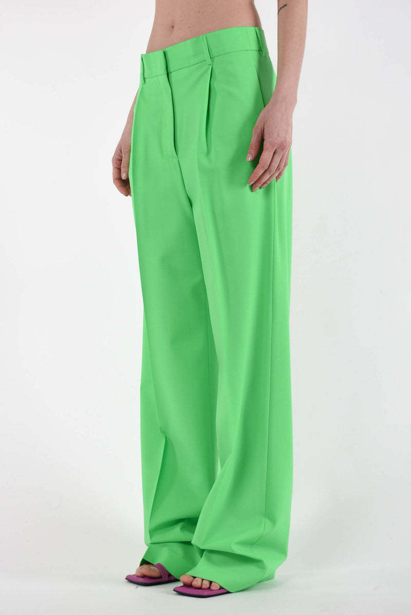 MSGM pantaloni a gamba dritta