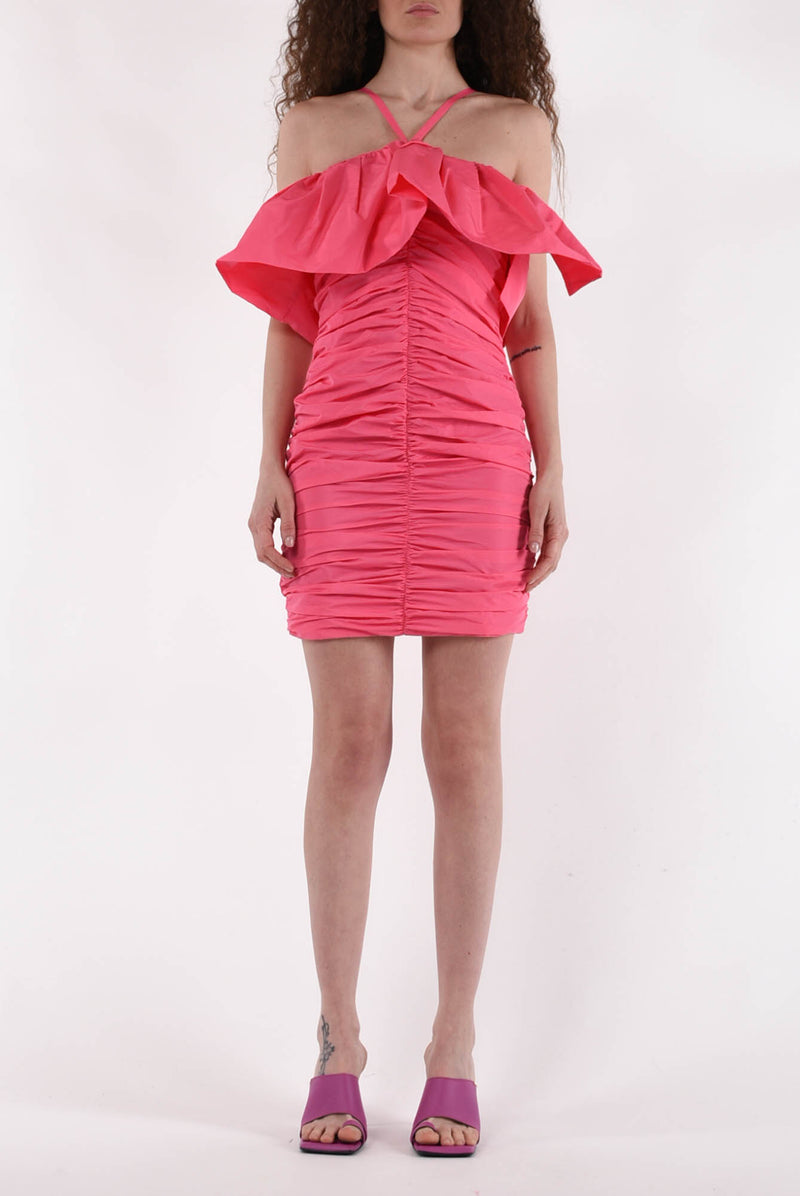 MSGM abito mini in taffetà