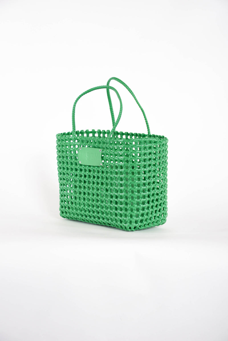 MSGM borsa shopper intrecciata