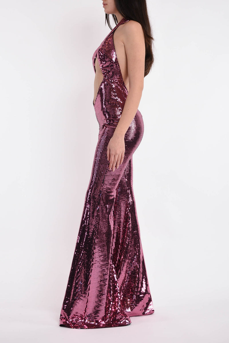 NEW ARRIVALS tuta modello sequin pink