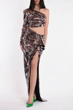 NEW ARRIVALS abito lungo modello gaia
