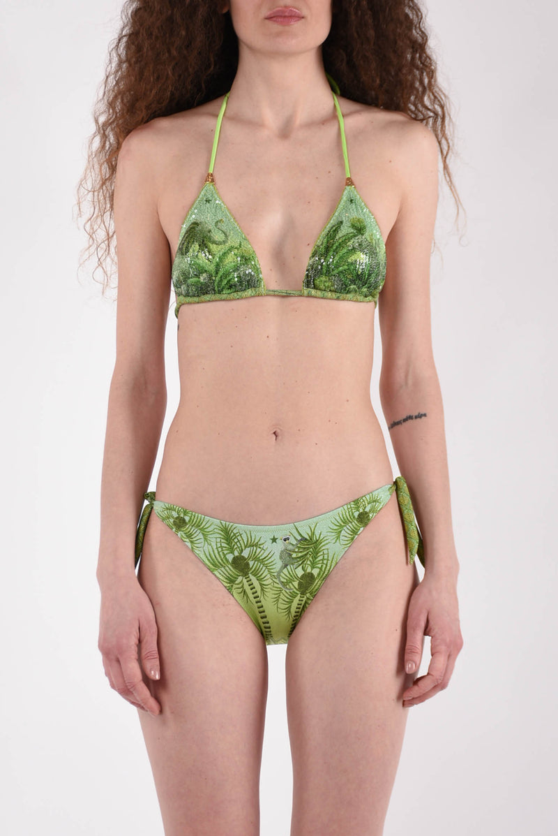 PIN UP bikini modello palm paradise
