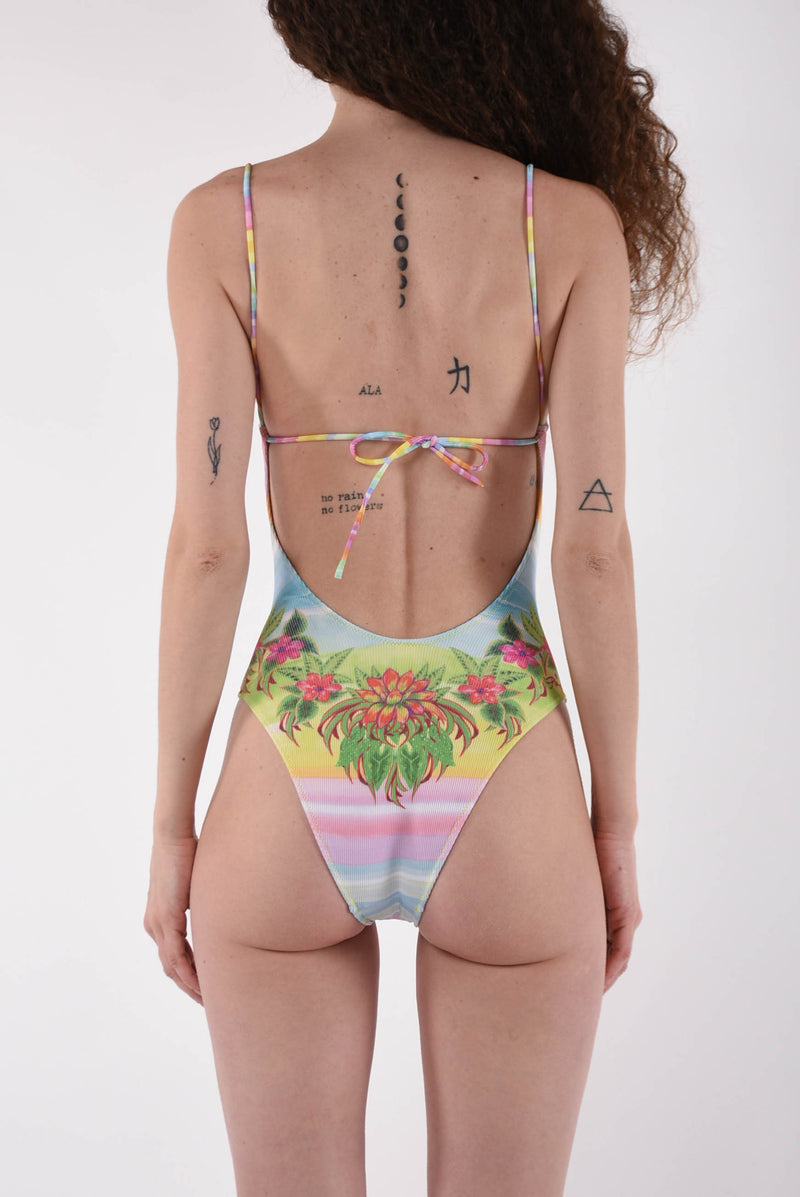 PIN UP costume intero modello hawaii