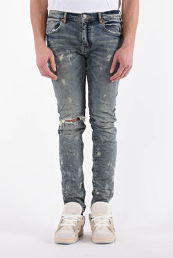 PURPLE Jeans acid bleach