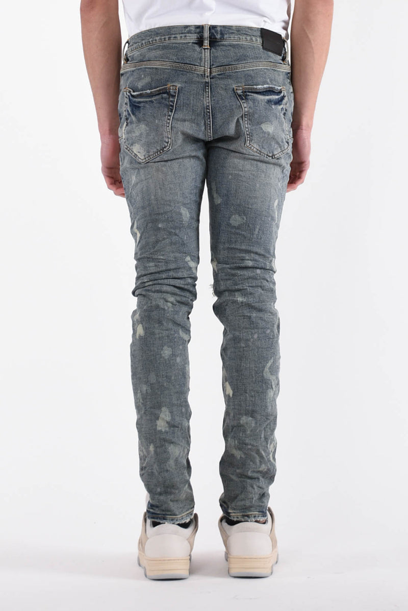 PURPLE Jeans acid bleach