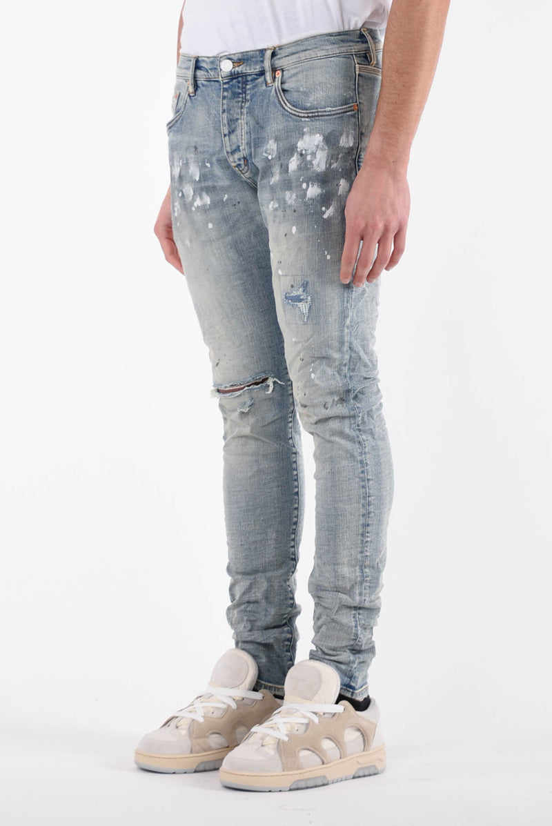 PURPLE Jeans paint blowout