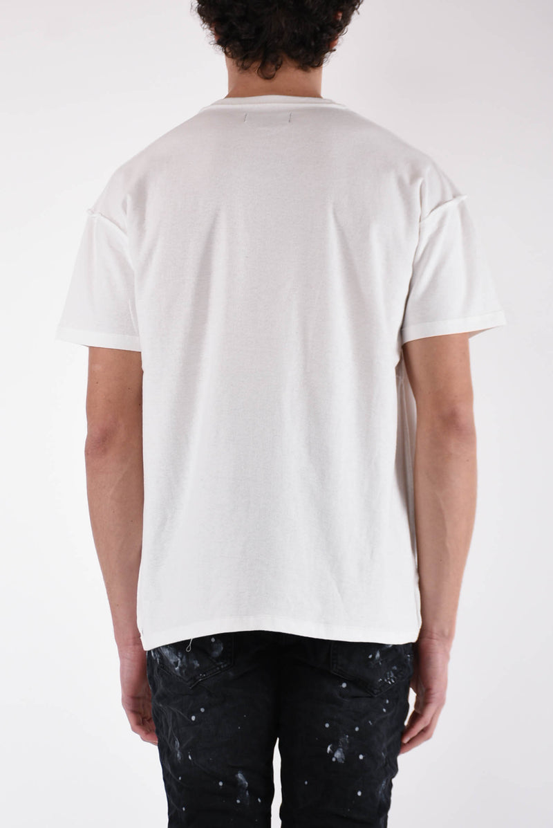PURPLE T-shirt in cotone