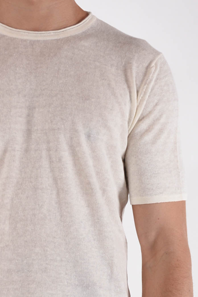 ROBERTO COLLINA T-shirt in lino