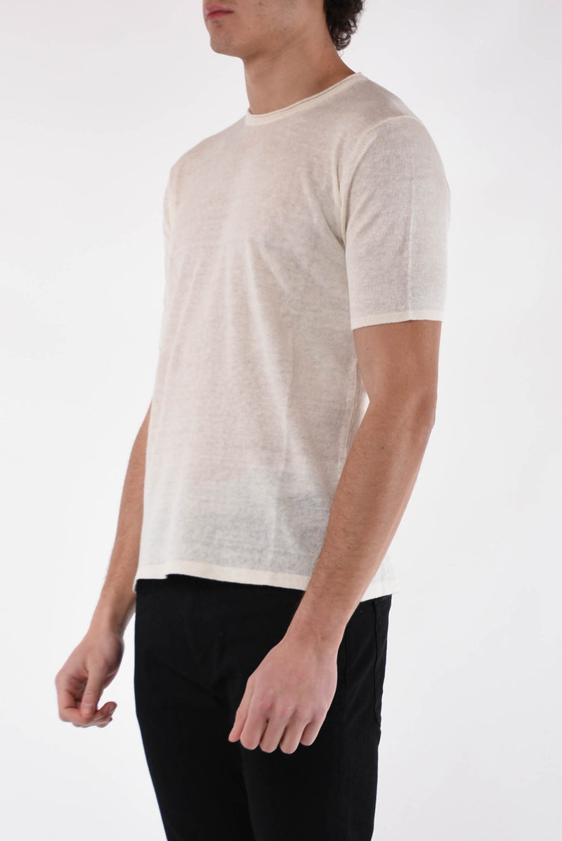 ROBERTO COLLINA T-shirt in lino