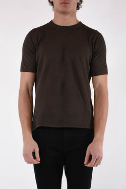 ROBERTO COLLINA T-shirt in lino