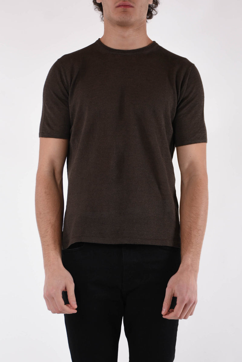 ROBERTO COLLINA T-shirt in lino