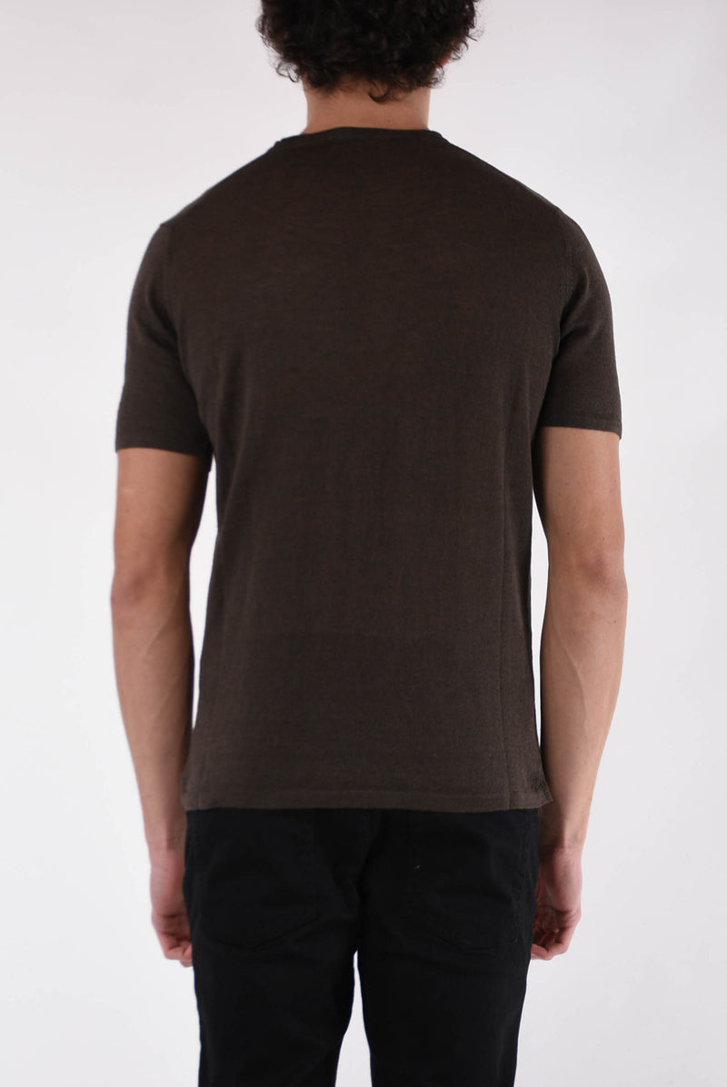 ROBERTO COLLINA T-shirt in lino