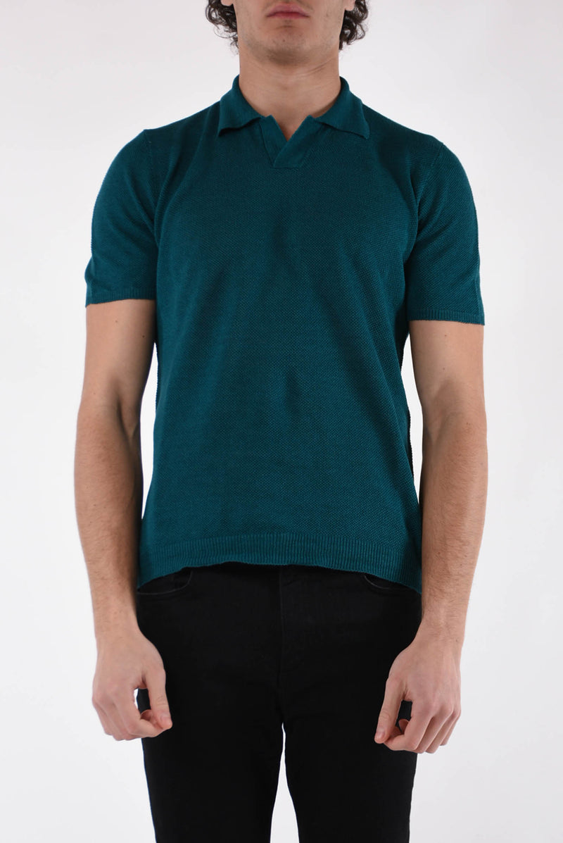 ROBERTO COLLINA Polo in piquet