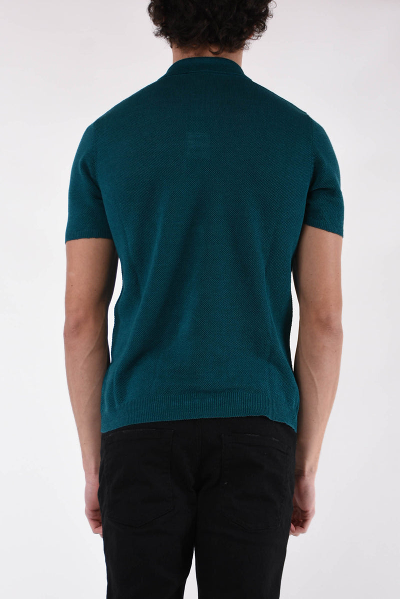 ROBERTO COLLINA Polo in piquet