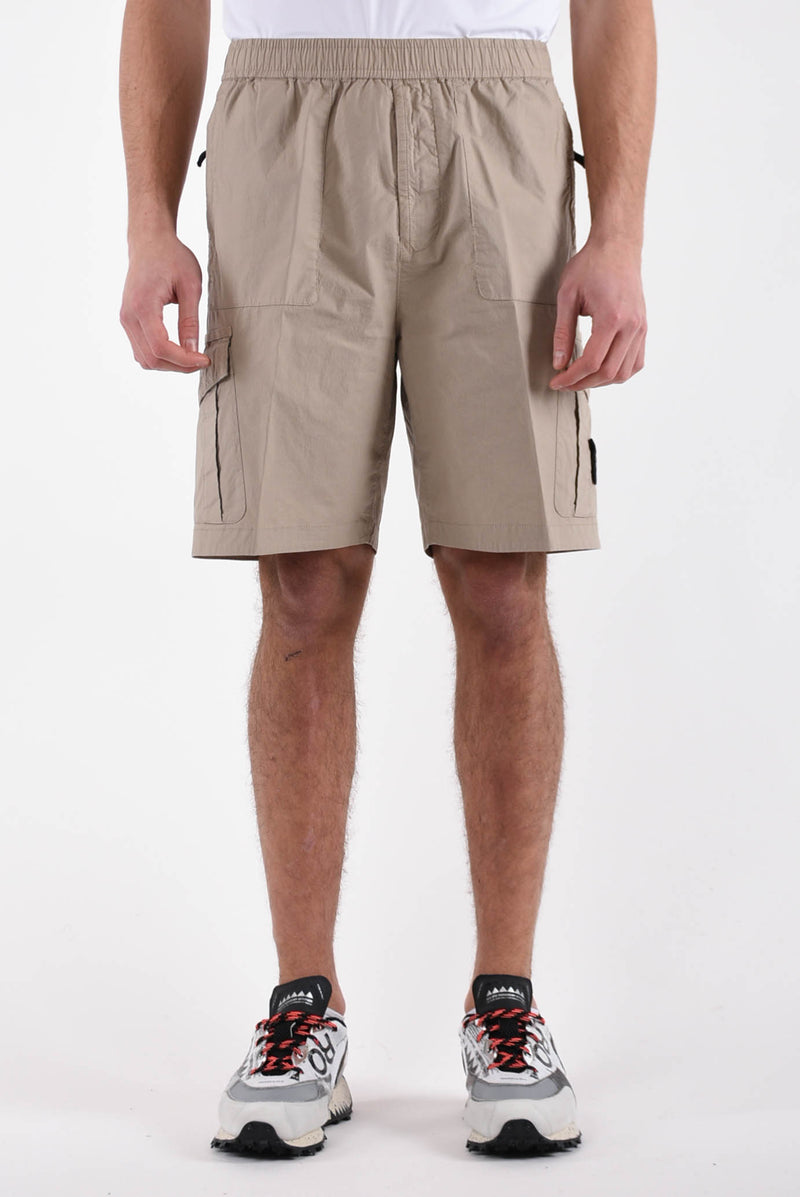 STONE ISLAND Bermuda tinto in capo