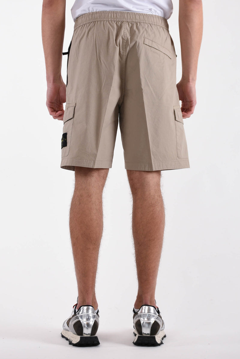 STONE ISLAND Bermuda tinto in capo