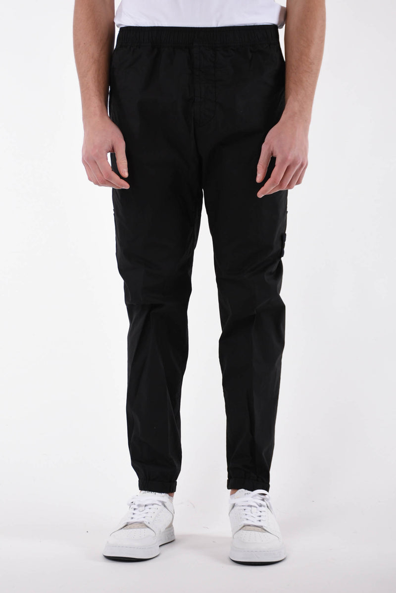 STONE ISLAND Pantaloni cargo tinto in capo