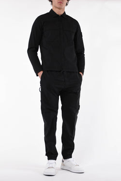 STONE ISLAND Pantaloni cargo tinto in capo