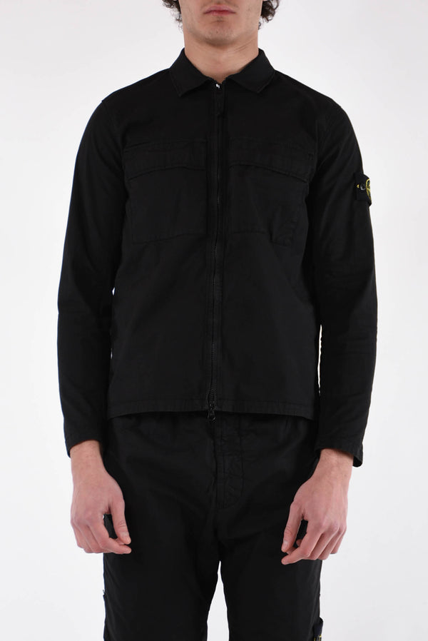 STONE ISLAND Overshirt supima in cotone
