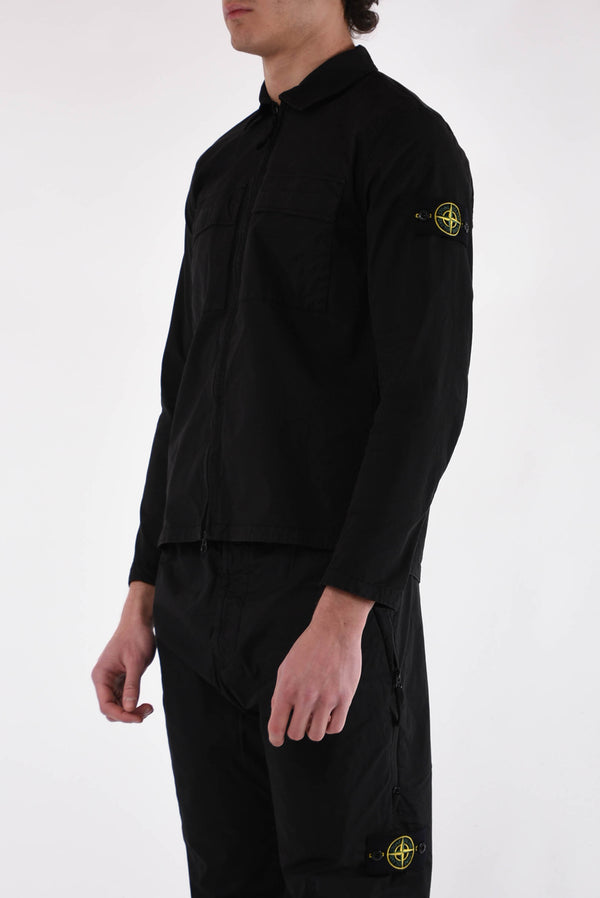 STONE ISLAND Overshirt supima in cotone
