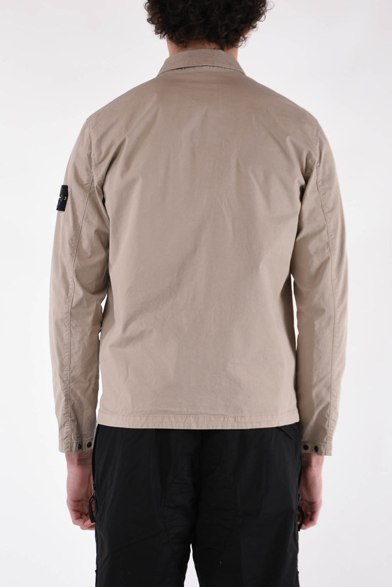 STONE ISLAND Overshirt supima in cotone