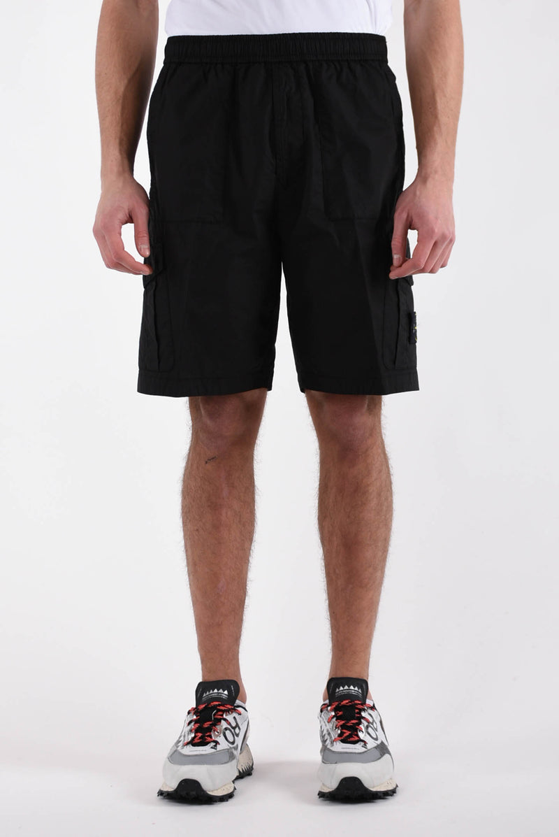 STONE ISLAND Bermuda tinto in capo