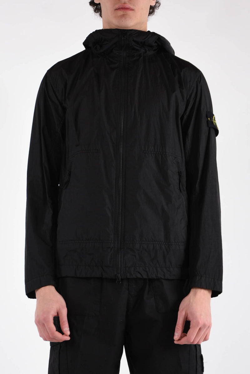 STONE ISLAND Giubbino garment dyed crinkle reps ny