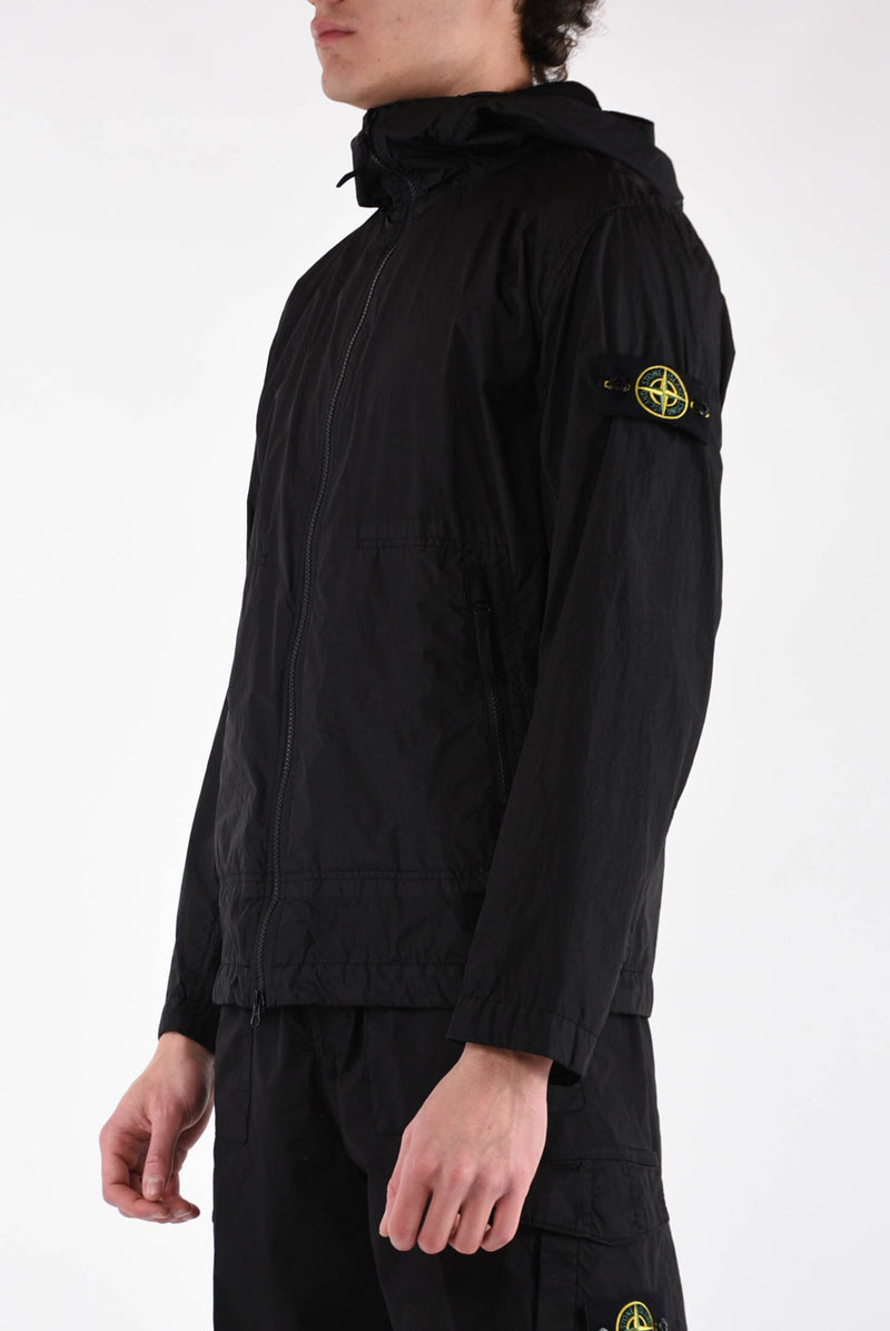 STONE ISLAND Giubbino garment dyed crinkle reps ny
