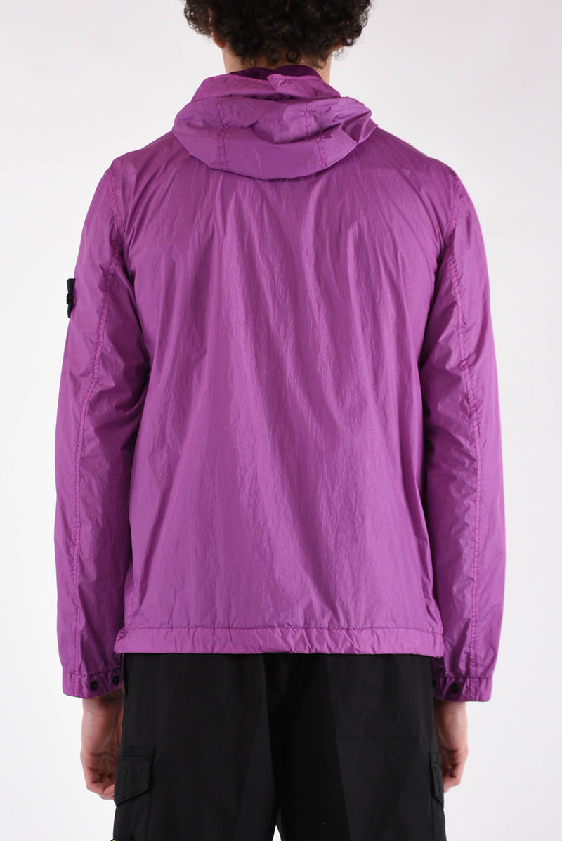 STONE ISLAND Giubbino garment dyed crinkle reps ny