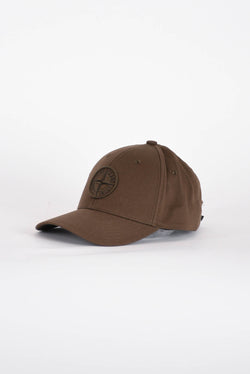 STONE ISLAND Cappello con logo in cotone