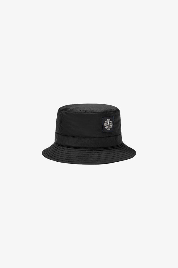 STONE ISLAND Cappello pescatore in nylon metal in econyl® regenerated