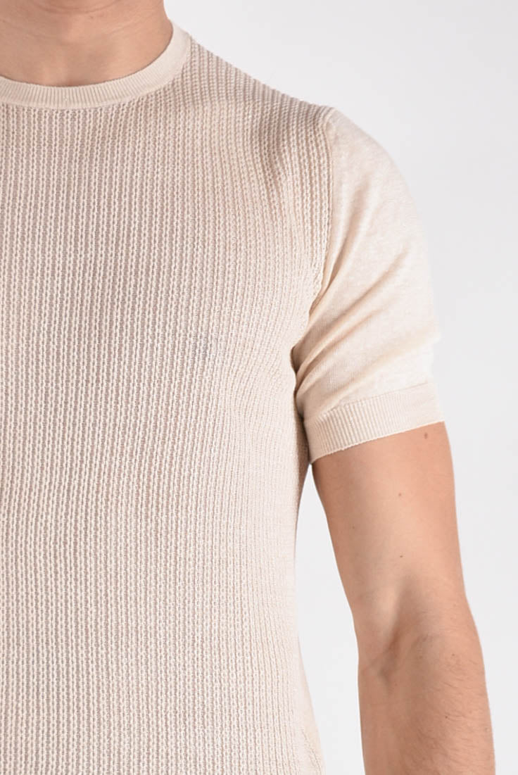TAGLIATORE T-shirt in lino