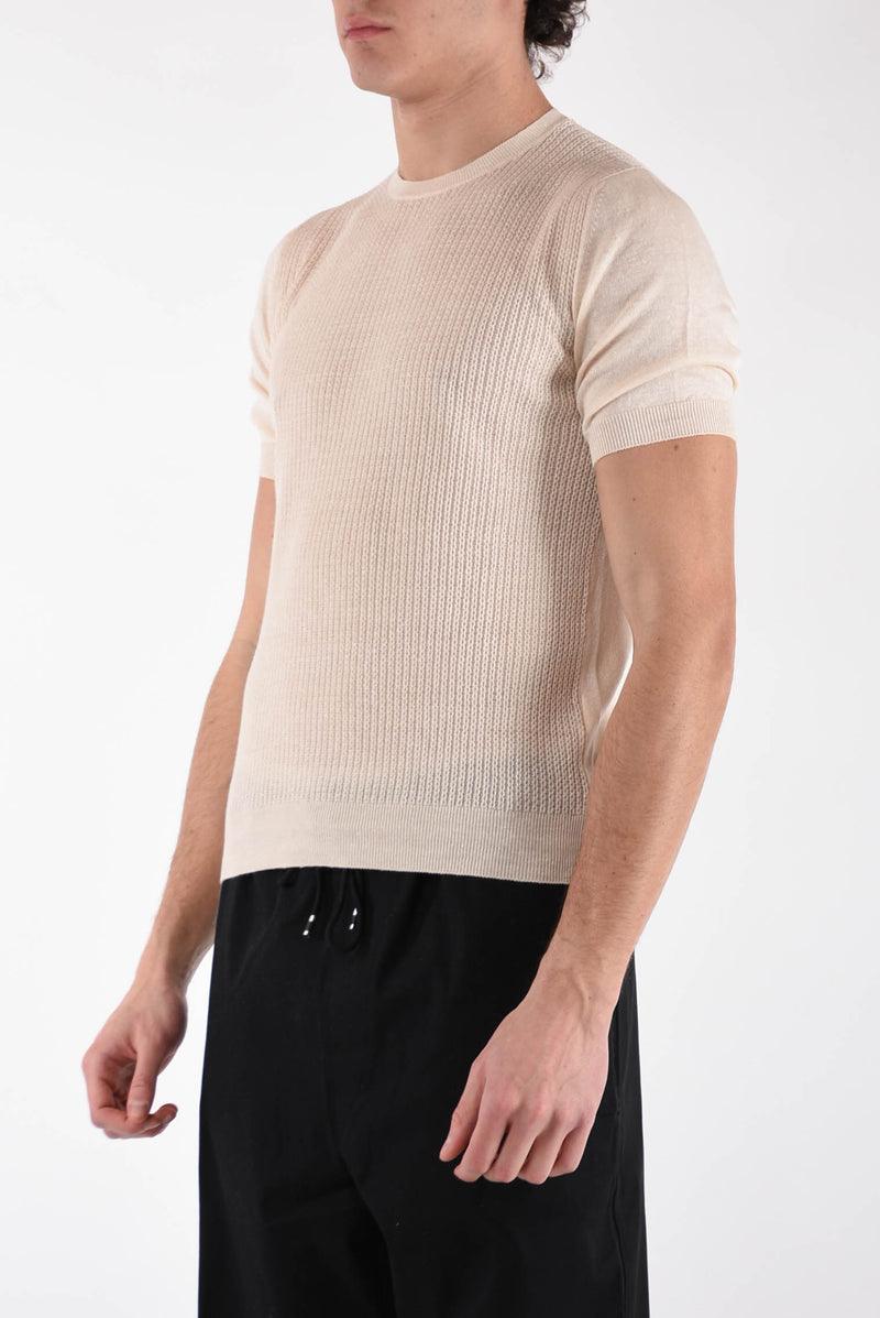 TAGLIATORE T-shirt in lino