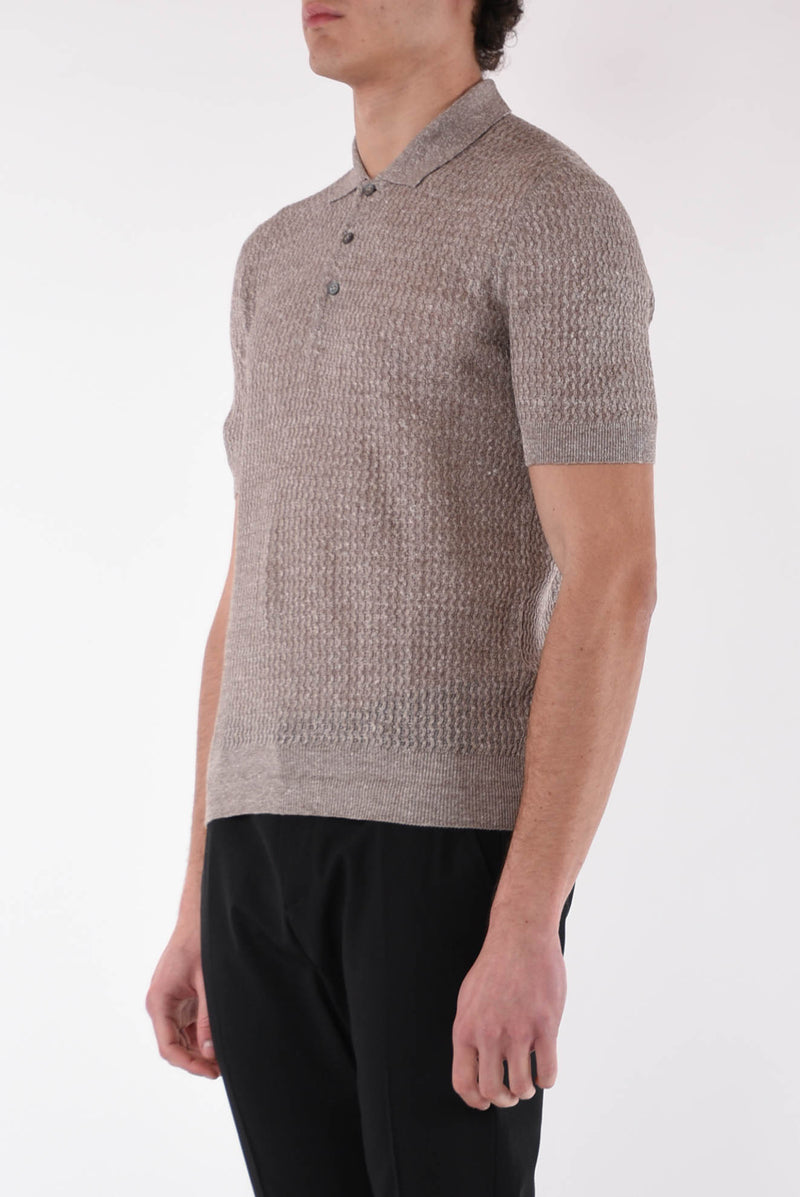 TAGLIATORE Polo in lino