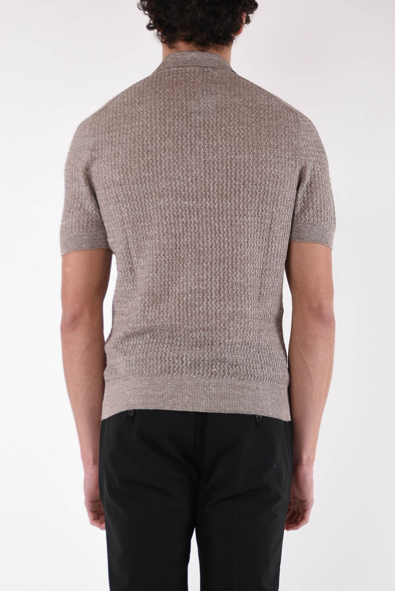 TAGLIATORE Polo in lino