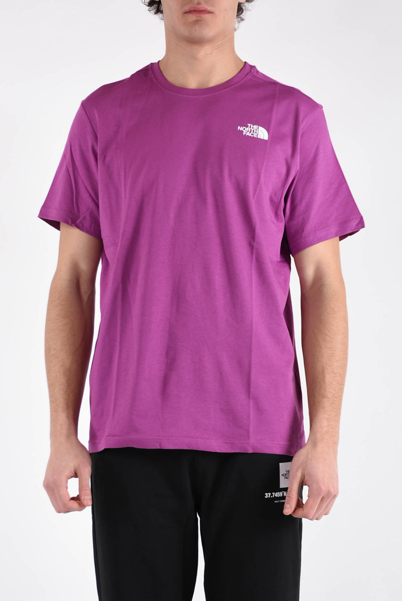THE NORTH FACE T-shirt redbox in cotone
