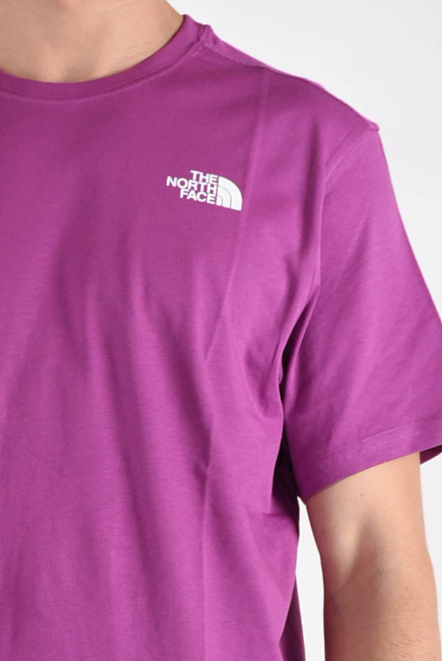 THE NORTH FACE T-shirt redbox in cotone
