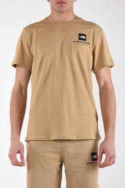 THE NORTH FACE T-shirt coordinates in cotone