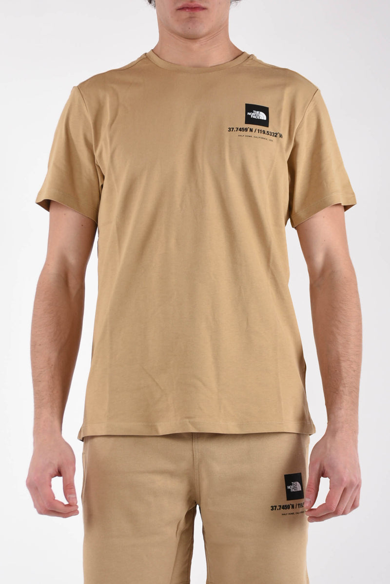 THE NORTH FACE T-shirt coordinates in cotone