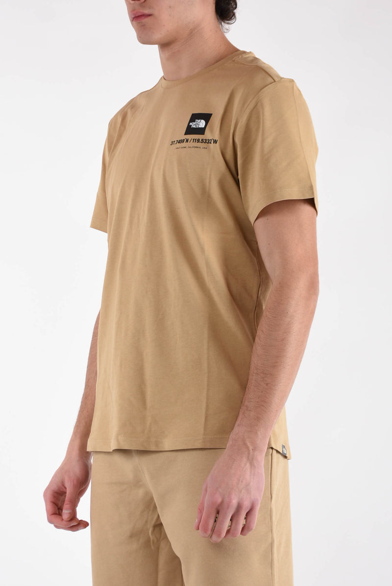 THE NORTH FACE T-shirt coordinates in cotone