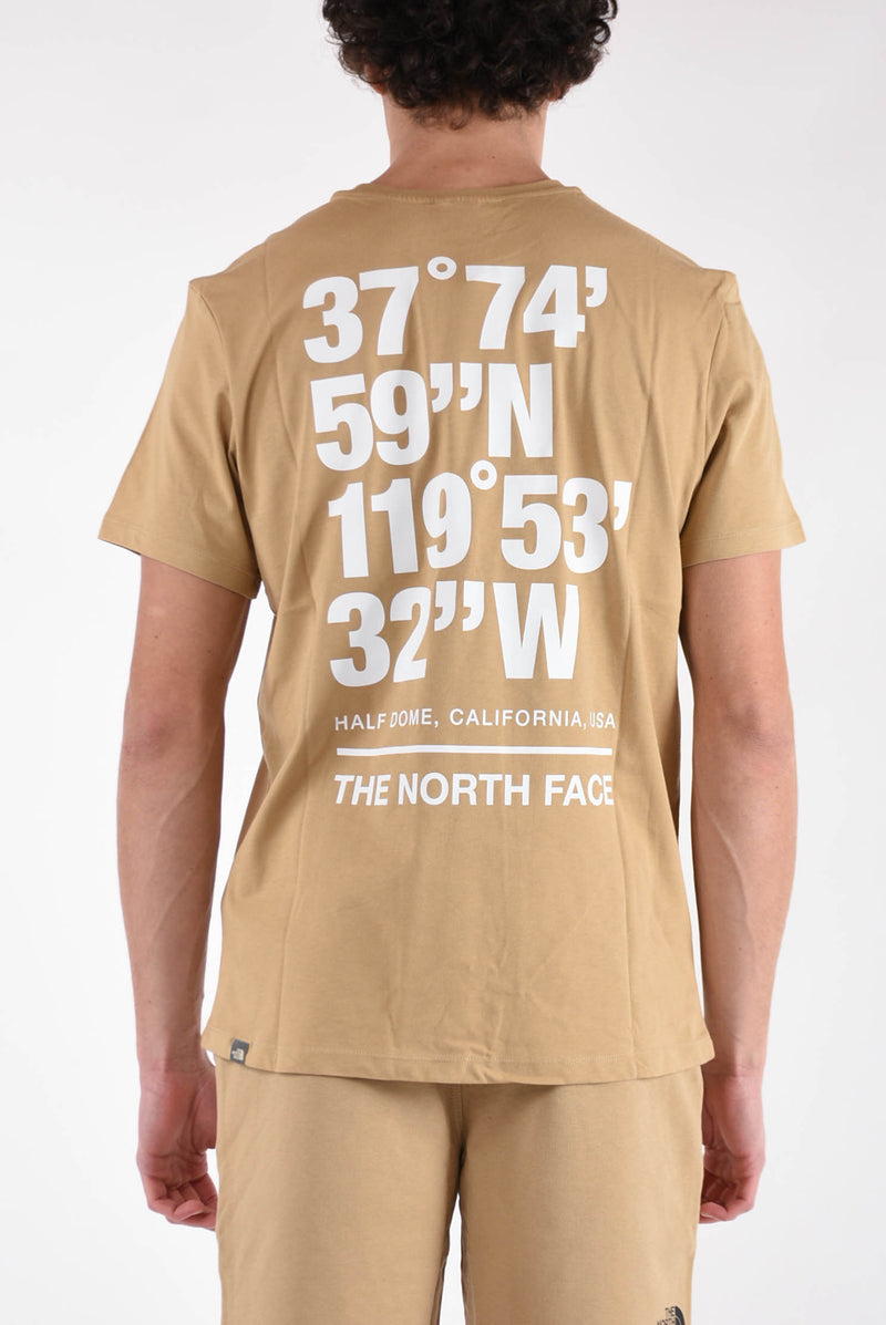 THE NORTH FACE T-shirt coordinates in cotone